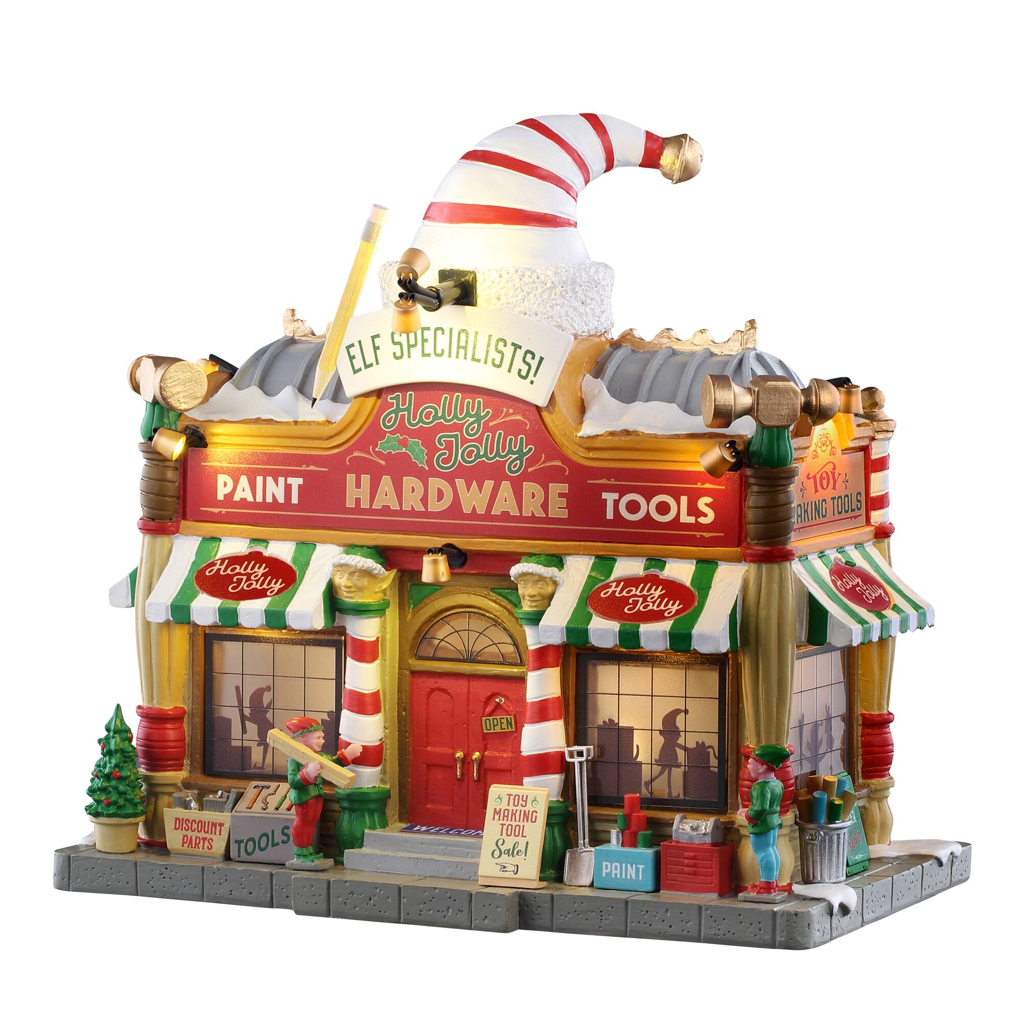 Lemax® Santa's Wonderland Holly Jolly Hardware
